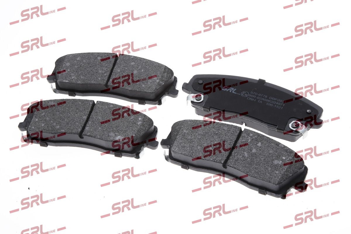 SRLINE S70-0778 Brake pad set, disc brake