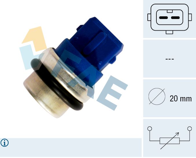 FAE 33630 Sensor, coolant temperature