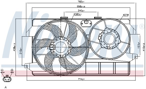 Fan, engine cooling-5