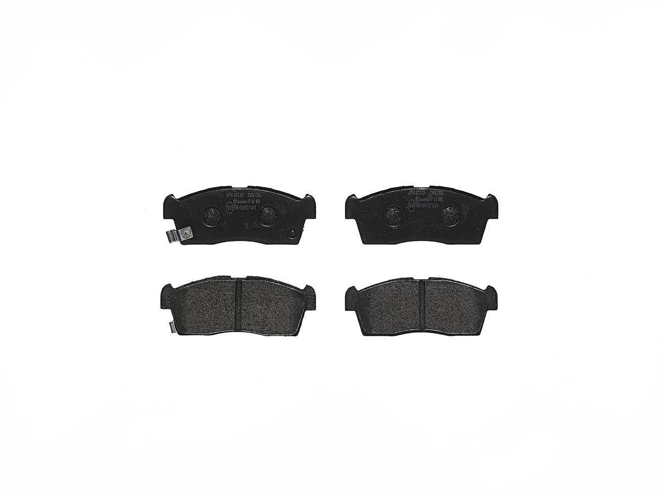 BREMBO P 61 108 Brake pad set, disc brake