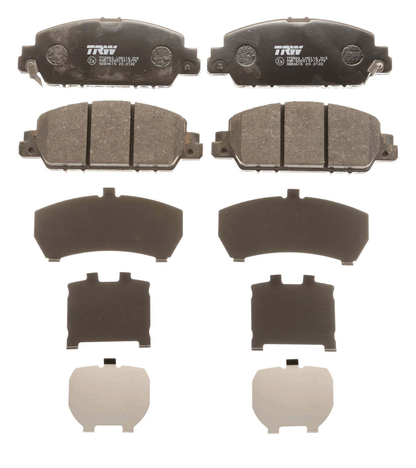Brake Pad Set, disc brake-1