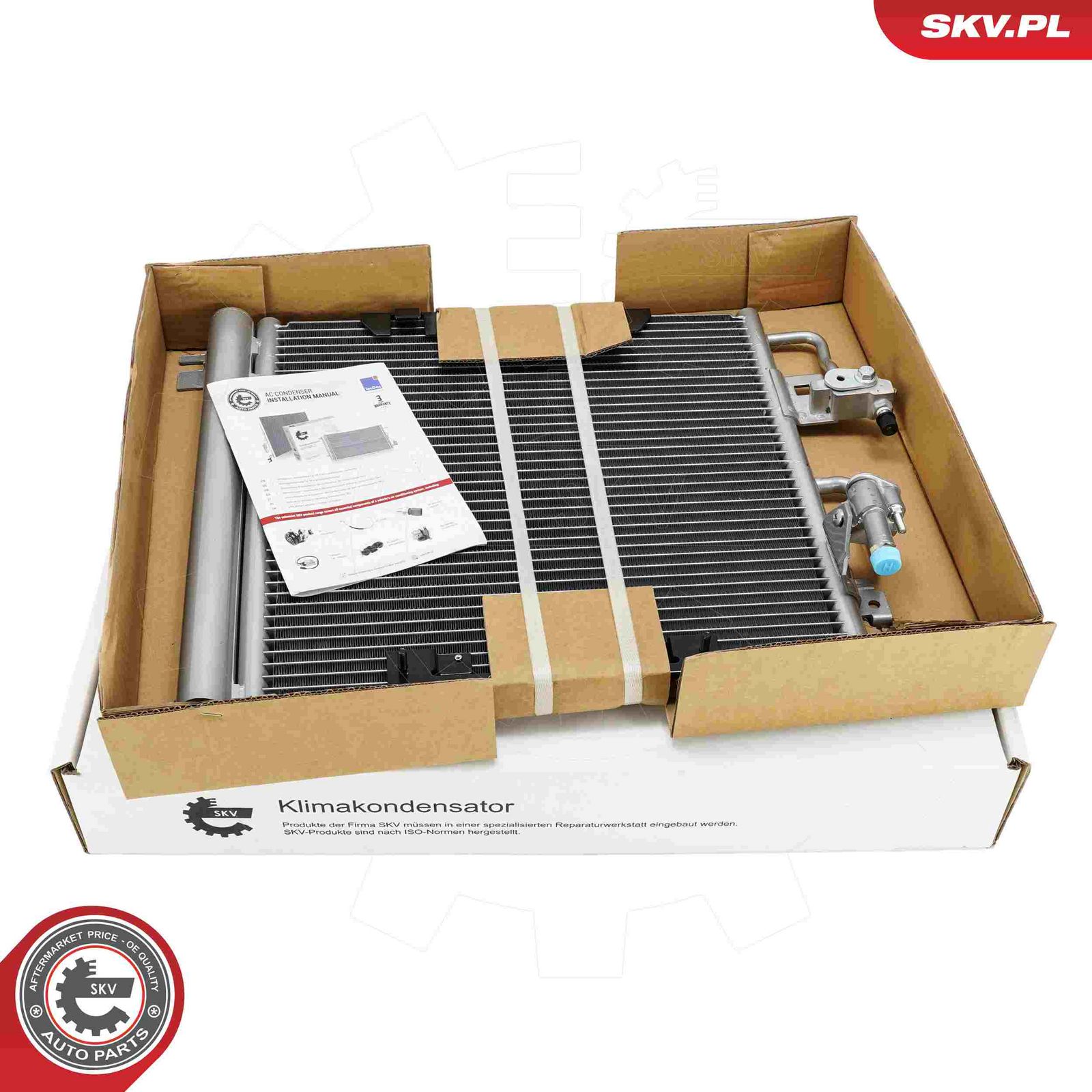 ESEN SKV 86SKV005 Condenser, air conditioning