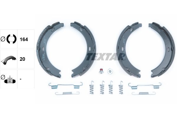 Brake Shoe Set, parking brake