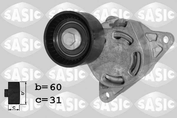 SASIC 1624059 Belt tensioner, v-ribbed belt