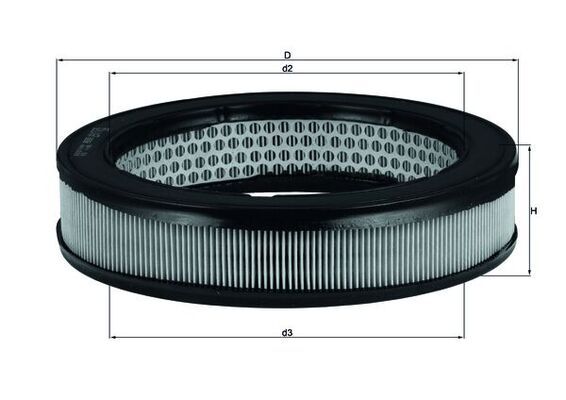 KNECHT LX 67 Air filter