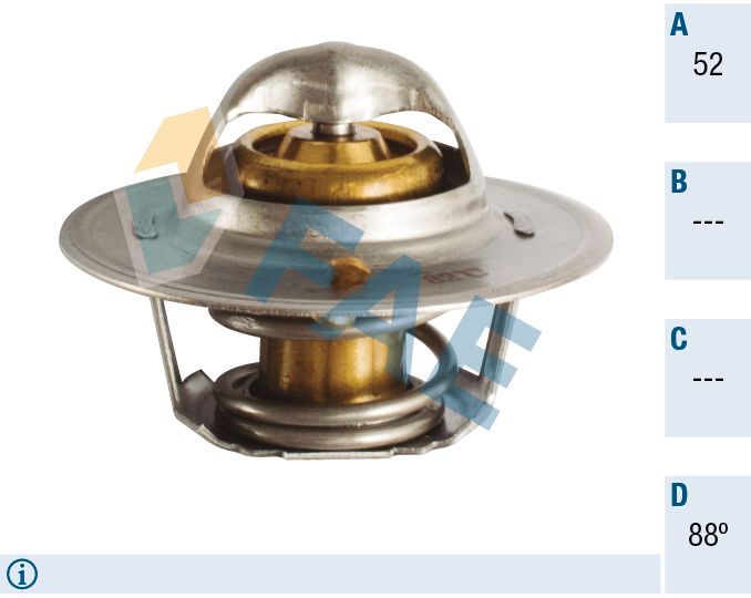 FAE 5204888 Thermostat, coolant