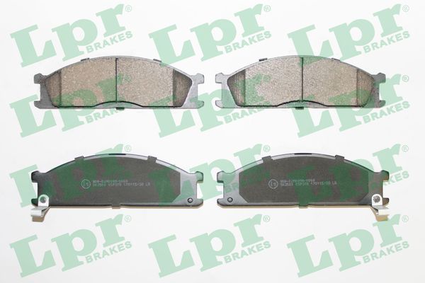 LPR 05P378 Brake pad set, disc brake