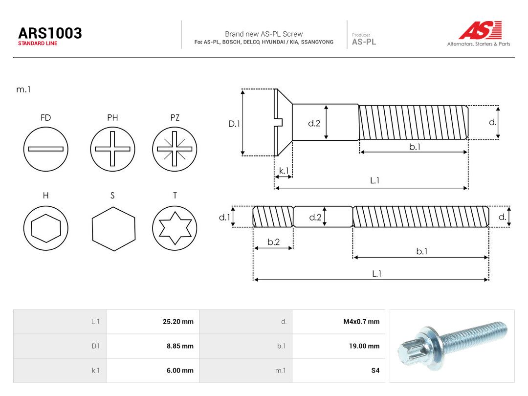 Repair Set, alternator-1