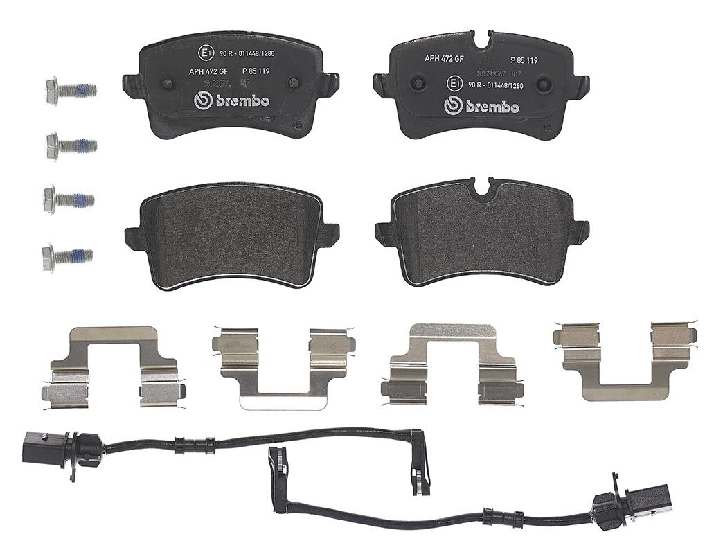 BREMBO P 85 119 Brake pad set, disc brake