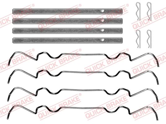 QUICK BRAKE 109-0069 Accessory kit, disc brake pad