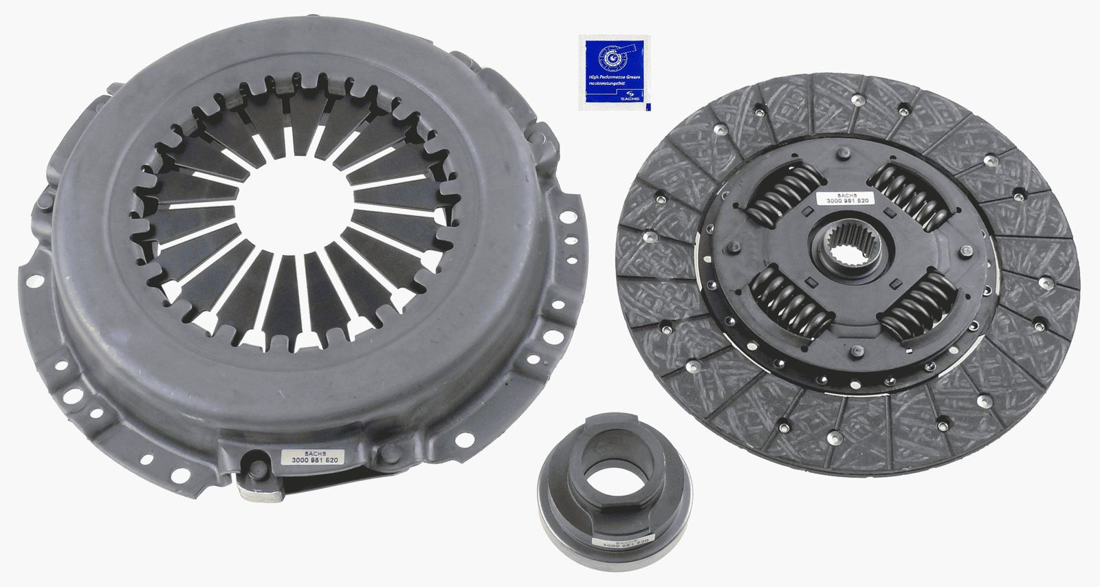 SACHS 3000 951 520 Clutch kit