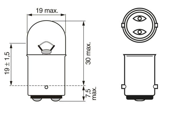 Bulb, direction indicator-6