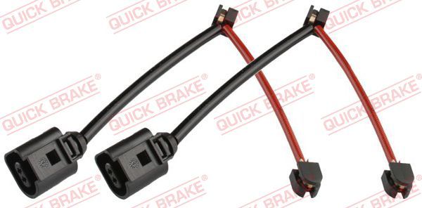 Warning Contact, brake pad wear