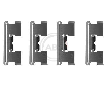 priedų komplektas, diskinių stabdžių trinkelės