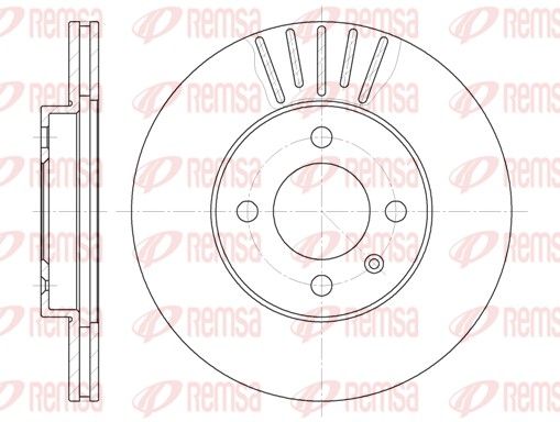 REMSA 6175.10 Brake disc
