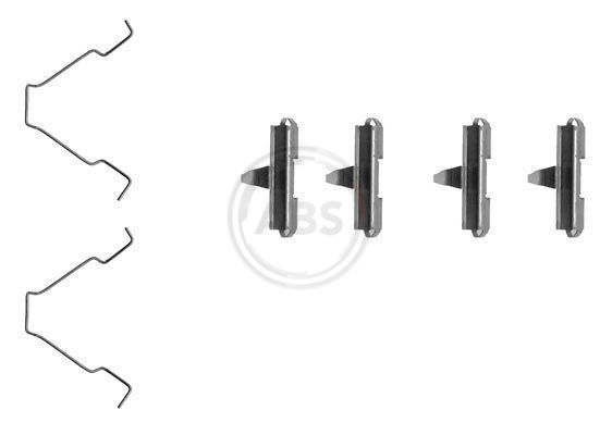 priedų komplektas, diskinių stabdžių trinkelės