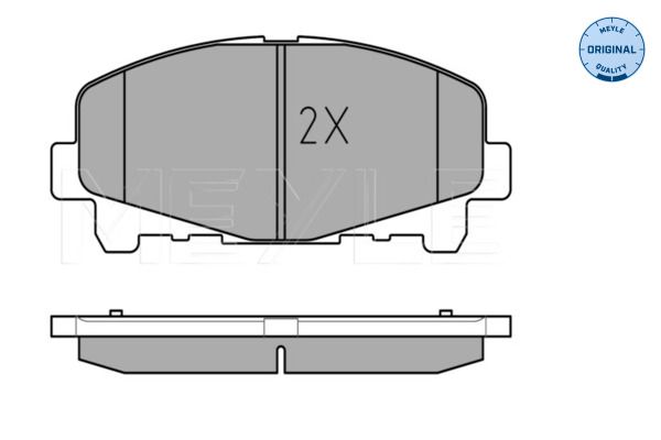 Brake Pad Set, disc brake-1