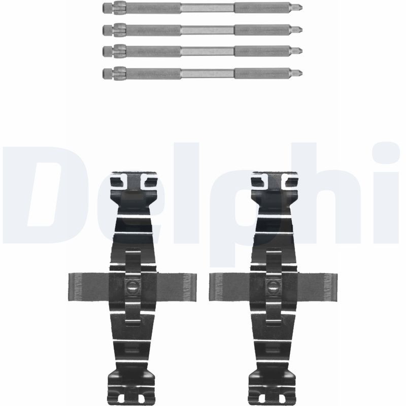 DELPHI LX0674 Accessory kit, disc brake pad