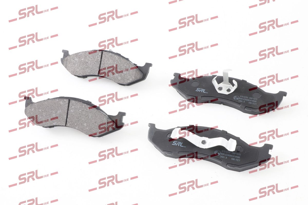 SRLINE S70-0255 Brake pad set, disc brake