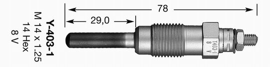 NGK 2192 Glow plug