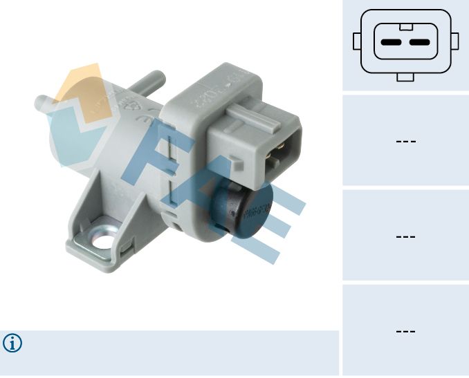FAE 56035 Egr valve, exhaust control