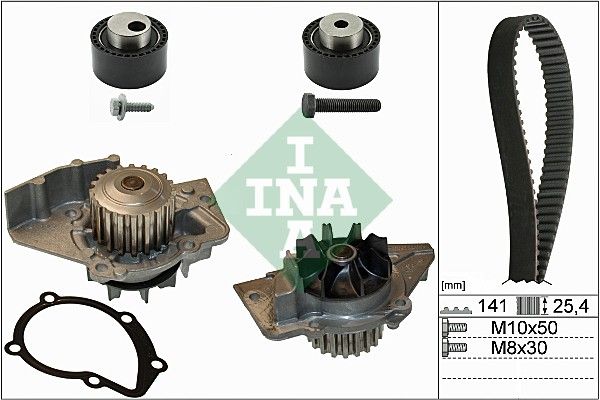SCHAEFFLER INA 530 0111 30 Water pump & timing belt kit