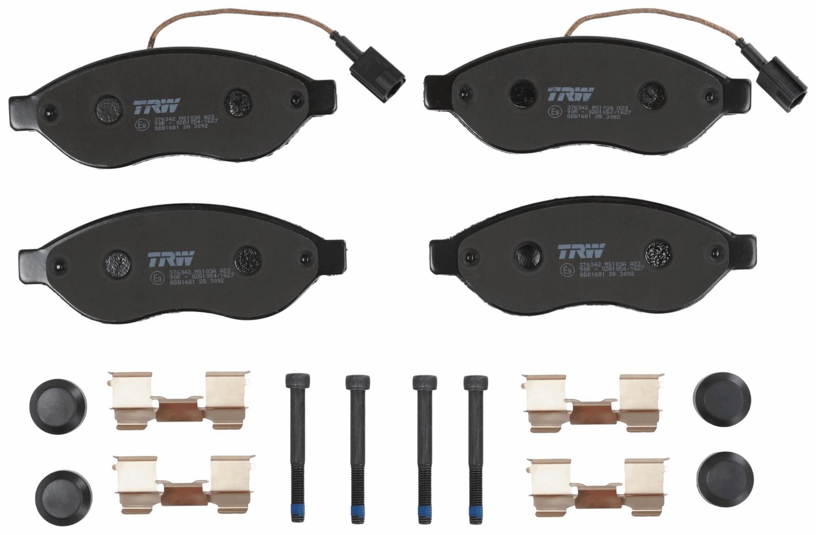 Brake Pad Set, disc brake-1