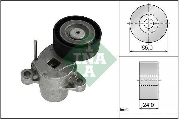 SCHAEFFLER INA 534 0507 10 Belt tensioner, v-ribbed belt