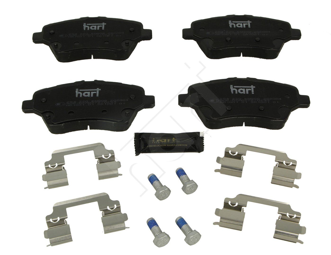 HART 254 220 Brake pad set, disc brake