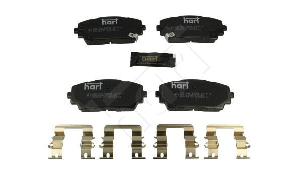 HART 256 546 Brake pad set, disc brake