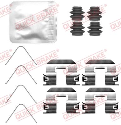 QUICK BRAKE 109-0104 Accessory kit, disc brake pad