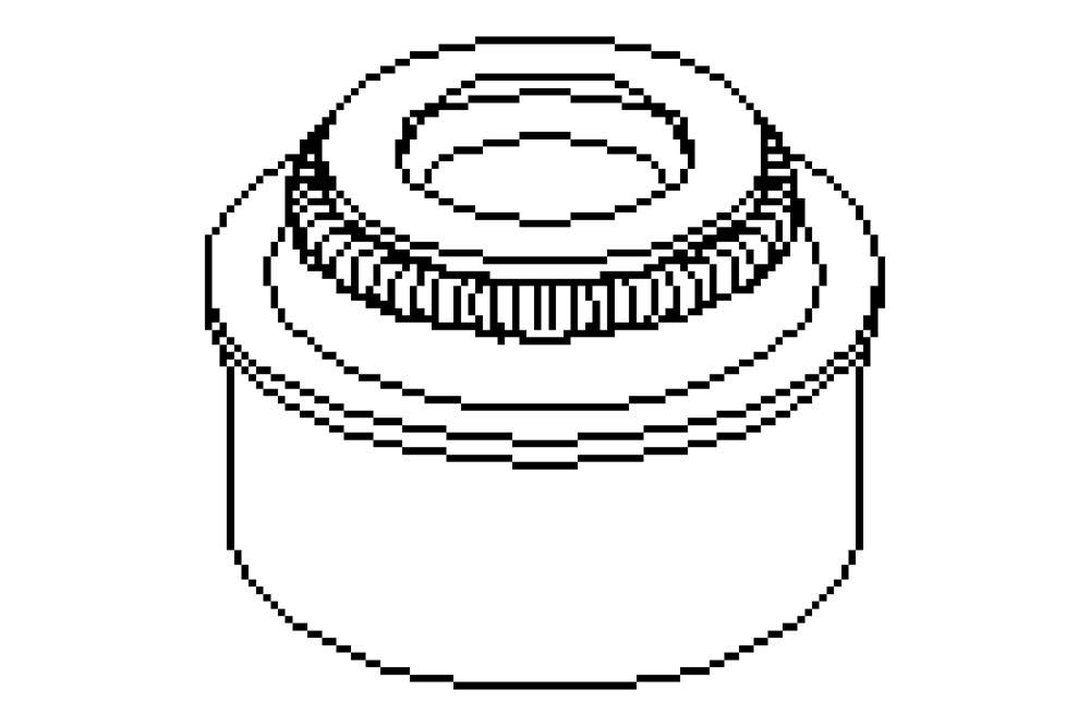 TOPRAN 300 354 Seal ring, valve stem