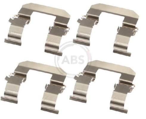 priedų komplektas, diskinių stabdžių trinkelės