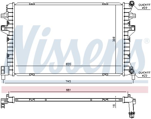 Radiator, engine cooling-4