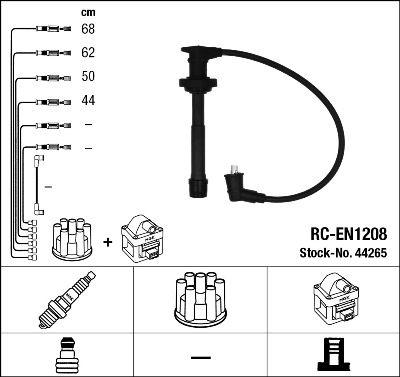 NGK 44265 Ignition cable kit