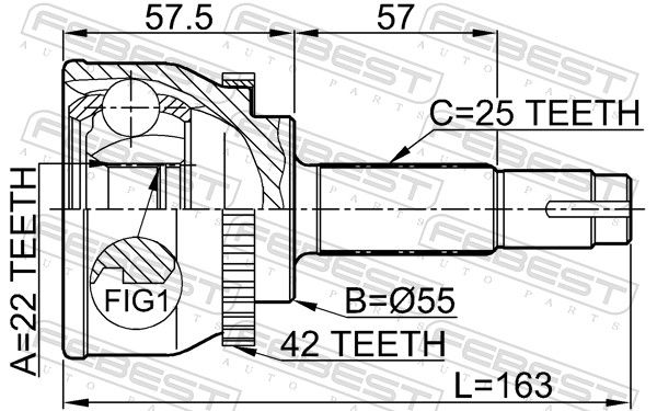 Joint Kit, drive shaft-1