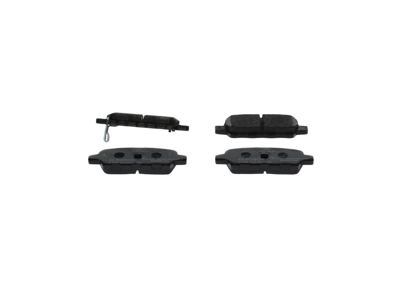 BOSCH 0 986 494 861 Brake pad set, disc brake