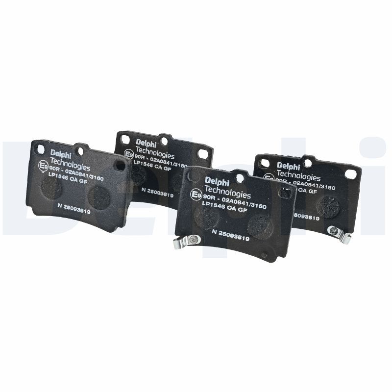 DELPHI LP1546 Brake pad set, disc brake