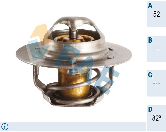 FAE 5204682 Thermostat, coolant