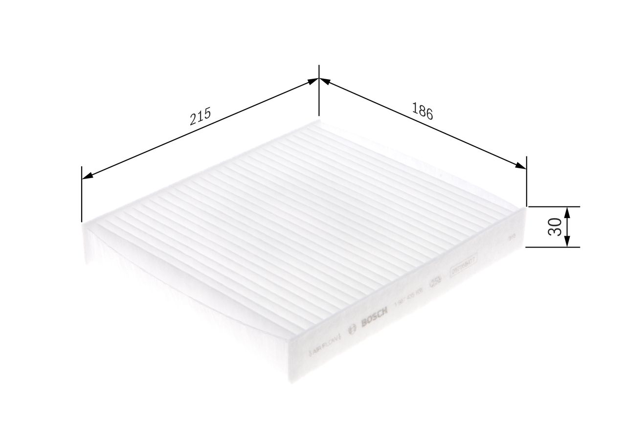 BOSCH 1 987 435 108 Filter, cabin air