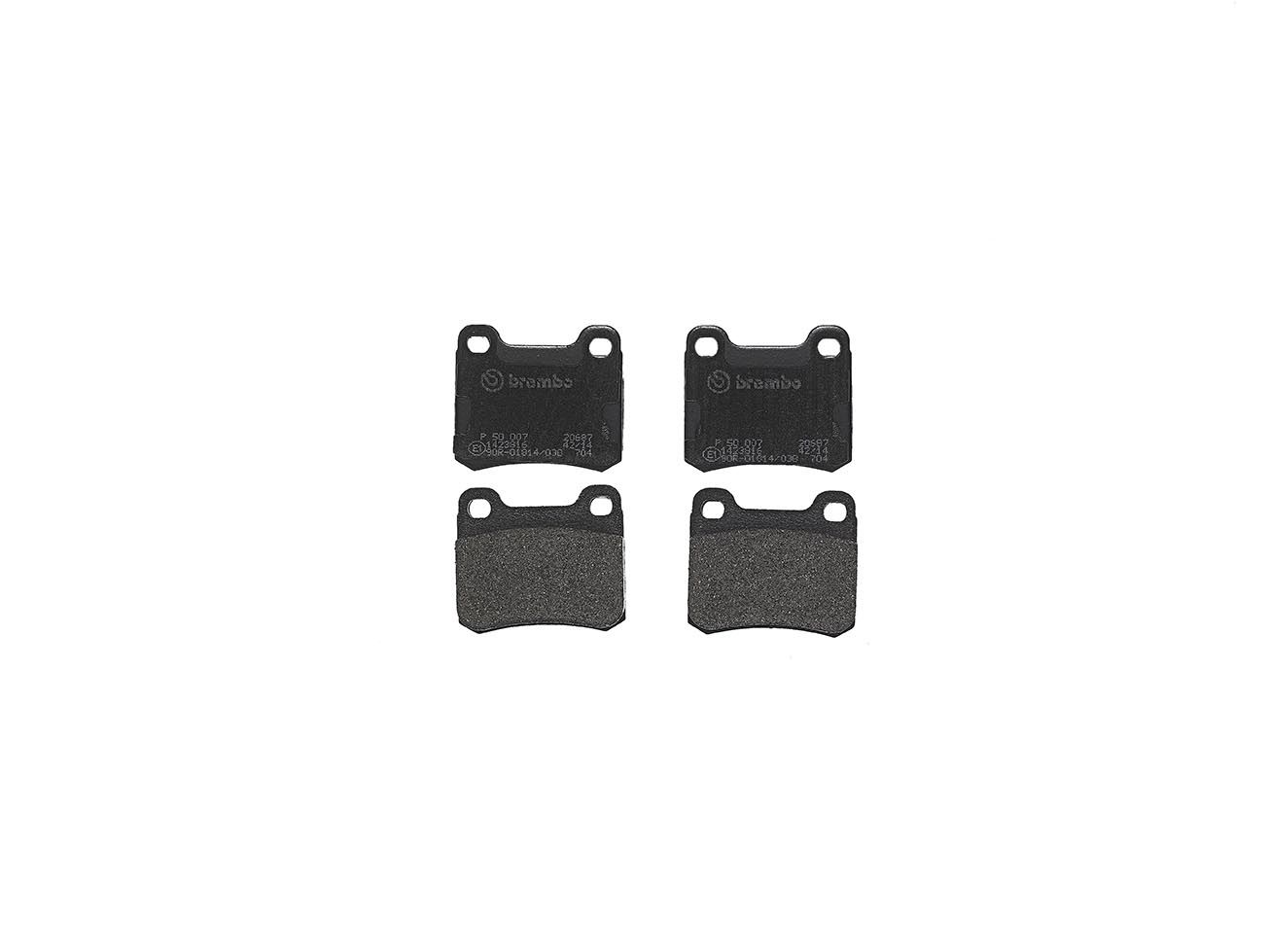BREMBO P 50 007 Brake pad set, disc brake