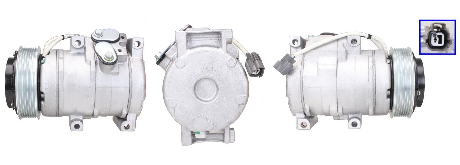 LUCAS ACP668 Compressor, air conditioning