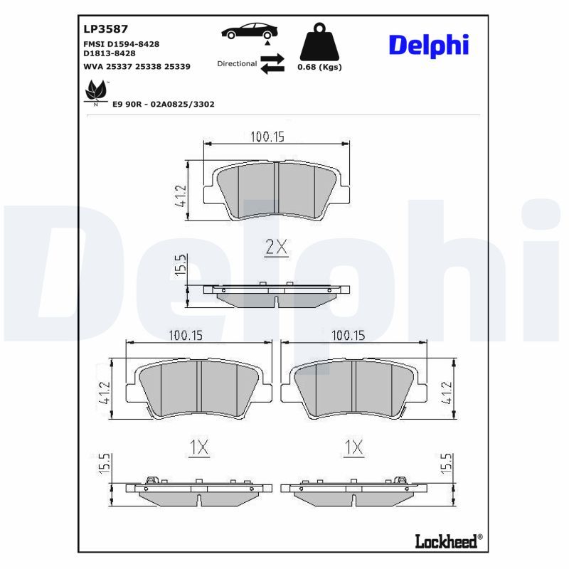 Brake Pad Set, disc brake-2