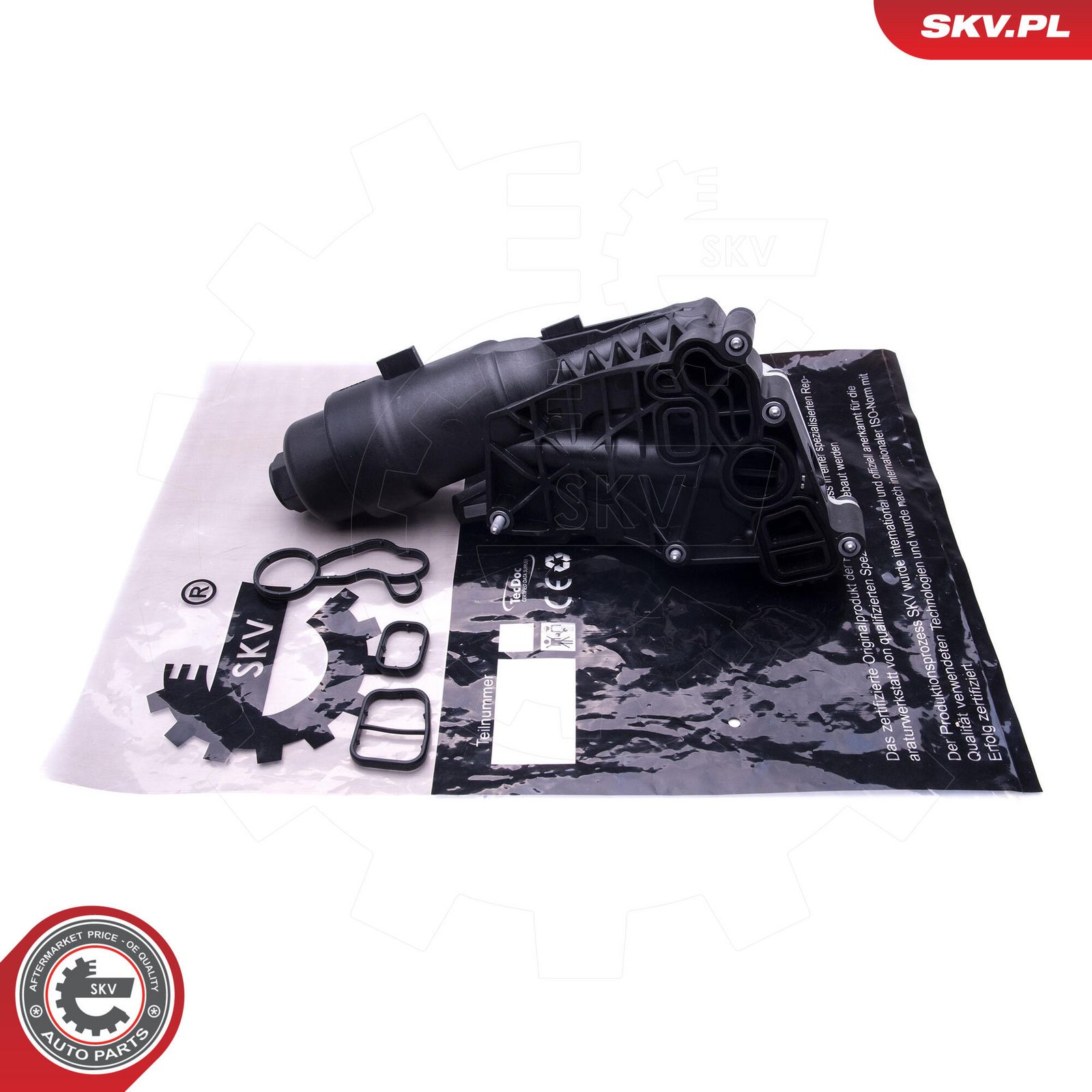 Oil Cooler, engine oil-3