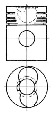 KOLBENSCHMIDT 92989600 Piston