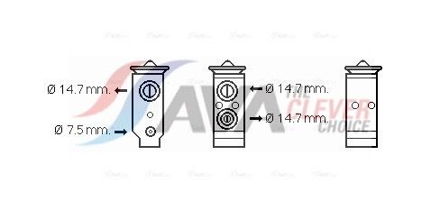 Expansion Valve, air conditioning
