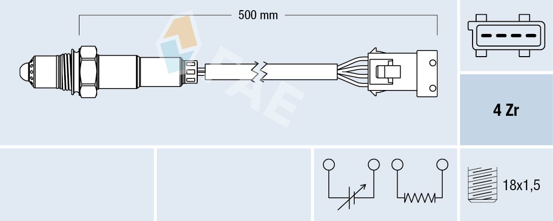 FAE 77232 Oxygen sensor