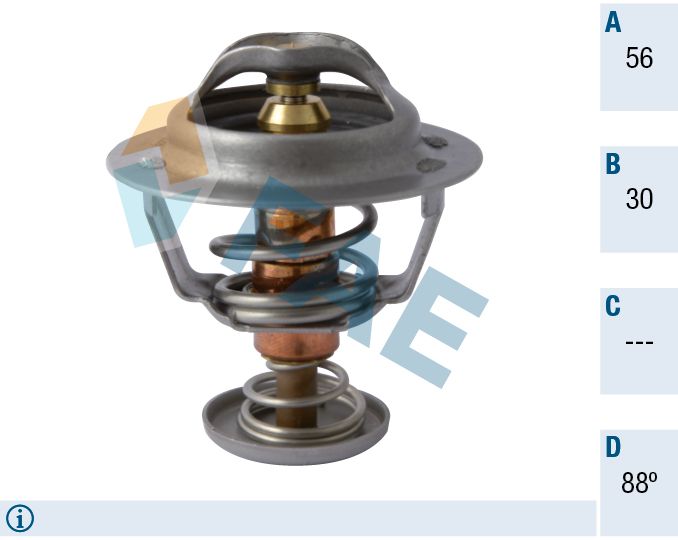 FAE 5322588 Thermostat, coolant