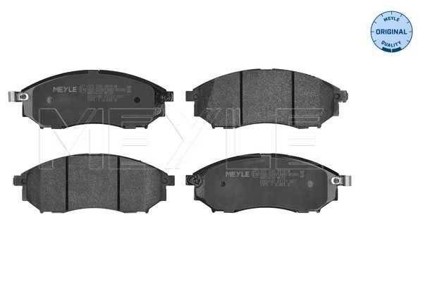 MEYLE 025 236 9816/W Brake pad set, disc brake