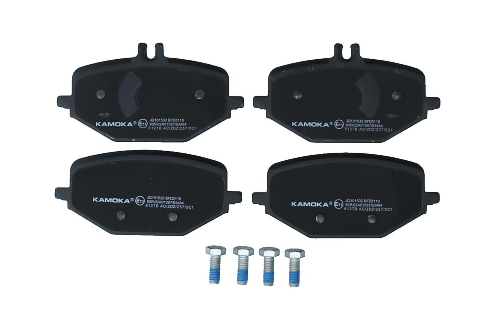 KAMOKA JQ101532 Brake pad set, disc brake